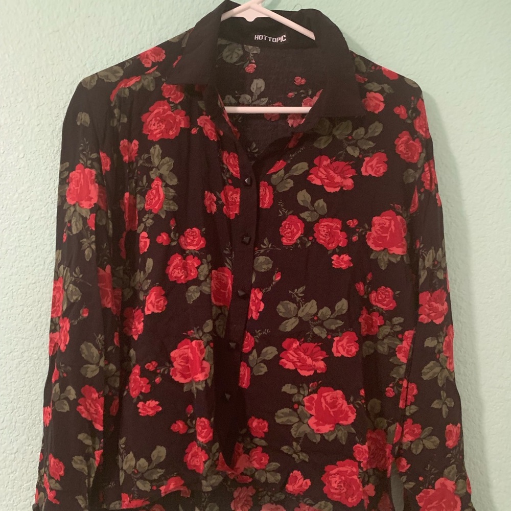 Rose Long Sleeve Top